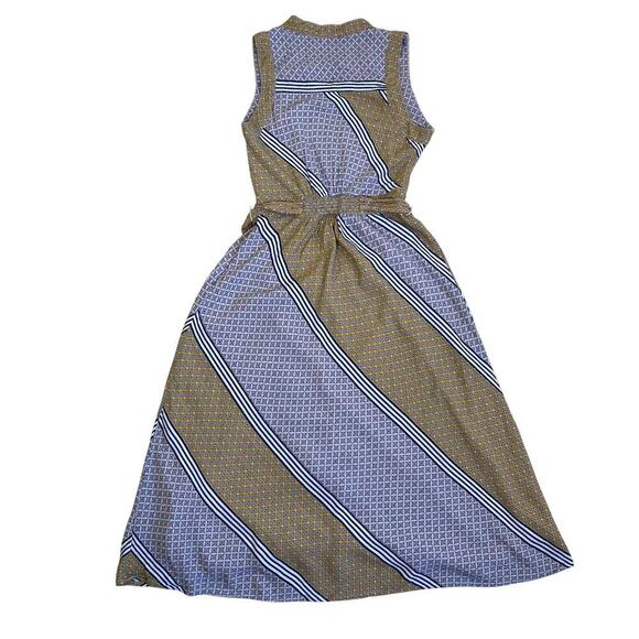 Anthropologie Maeve Carla Faux-wrap Midi Dress Fit & Flare Boho Print Feminine - Picture 14 of 16